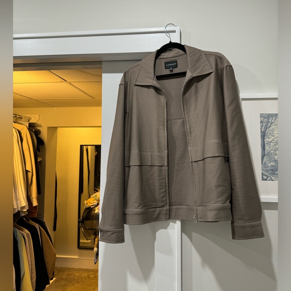 Club Monaco beige lightweight jacket